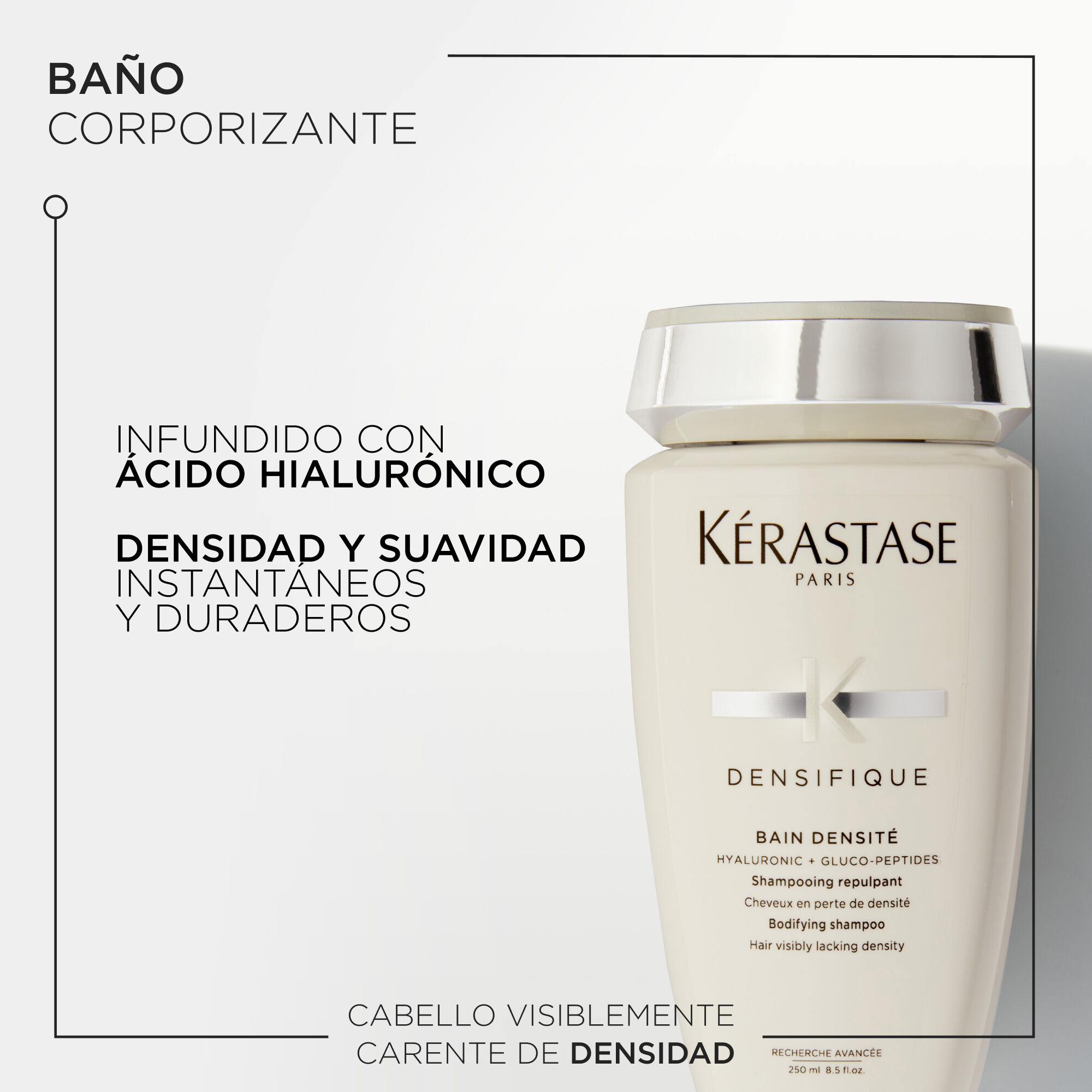 Densifique Bain Densité Shampoo para el Cabello Afinado